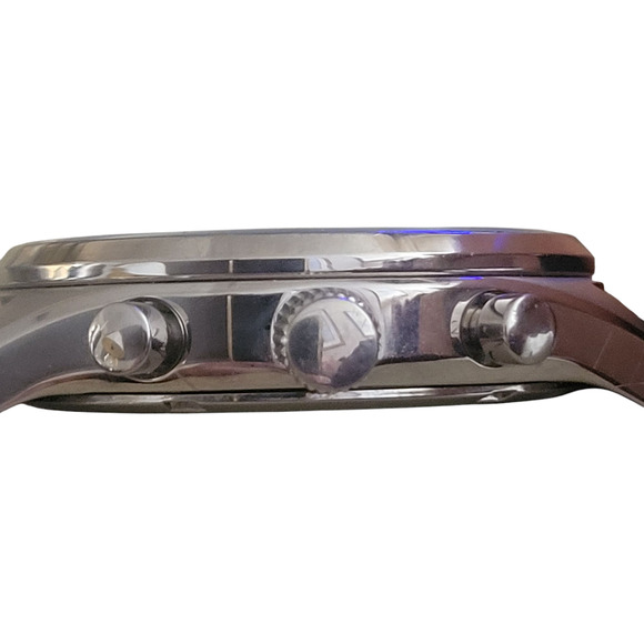 Fossil Men Chronograph Date Watch – Black Dial – Unusual Hands – New Battery - Picture 3 of 9